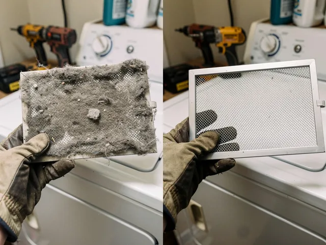 Professional lint trap cleaning by La Cañada Flintridge Dryer Vent Cleaning in La Cañada Flintridge