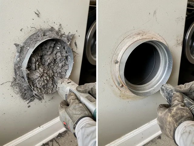 Professional clogged vent cleaning by La Cañada Flintridge Dryer Vent Cleaning in La Cañada Flintridge