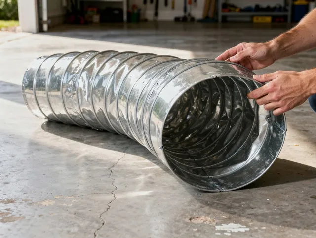 La Cañada Flintridge Dryer Vent Cleaning specialist using advanced equipment for thorough duct cleaning in La Cañada Flintridge